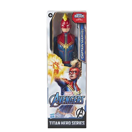 Avengers Endgame Titan Hero Figür Kaptan Marvel 30 Cm E3309-E7875